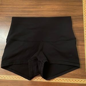 Lululemon Black Biker Shorts(Short); Size 2